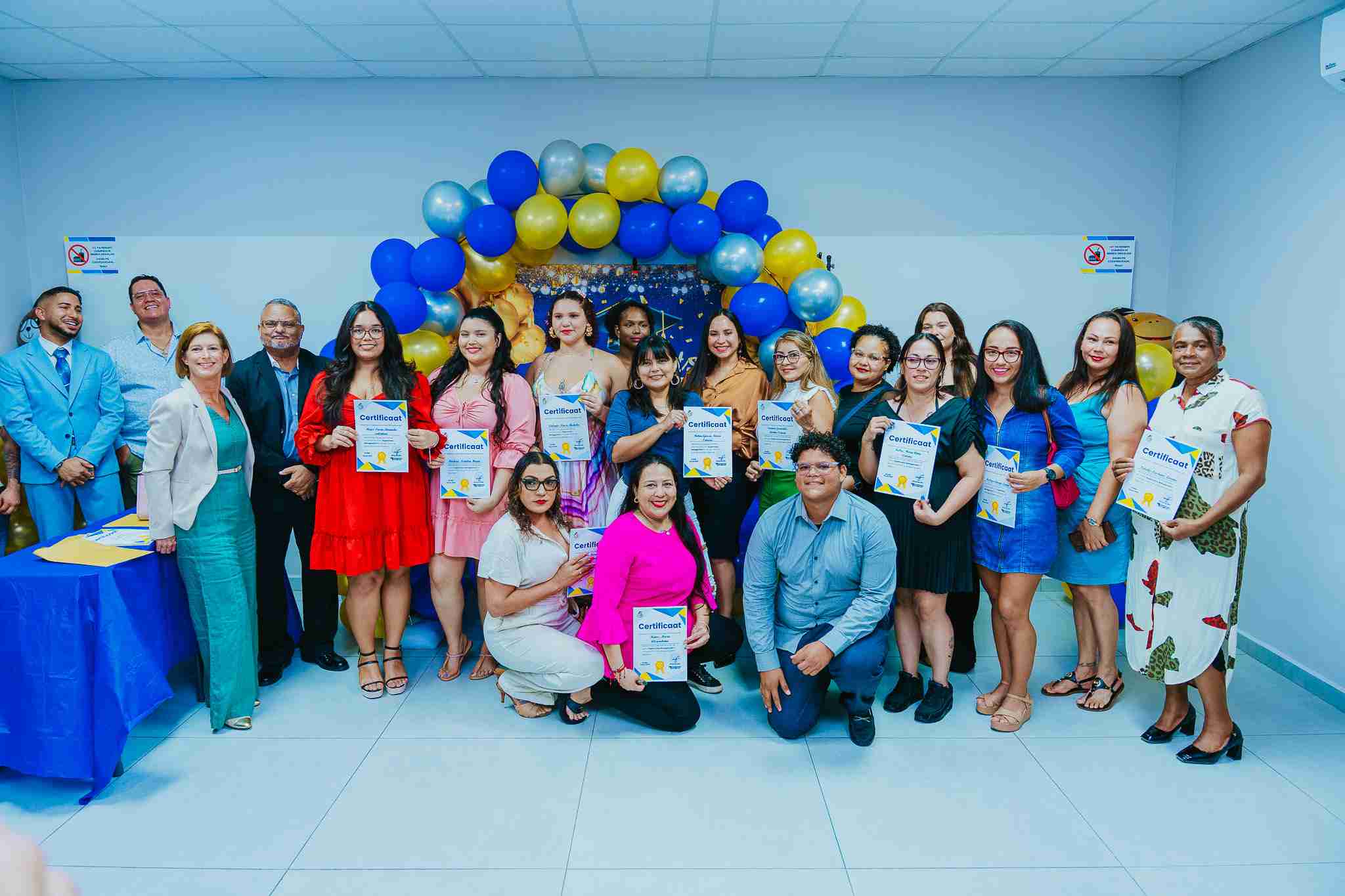 Minister Gerlien Croes na graduado di Enseñansa pa Empleo: Ta ...