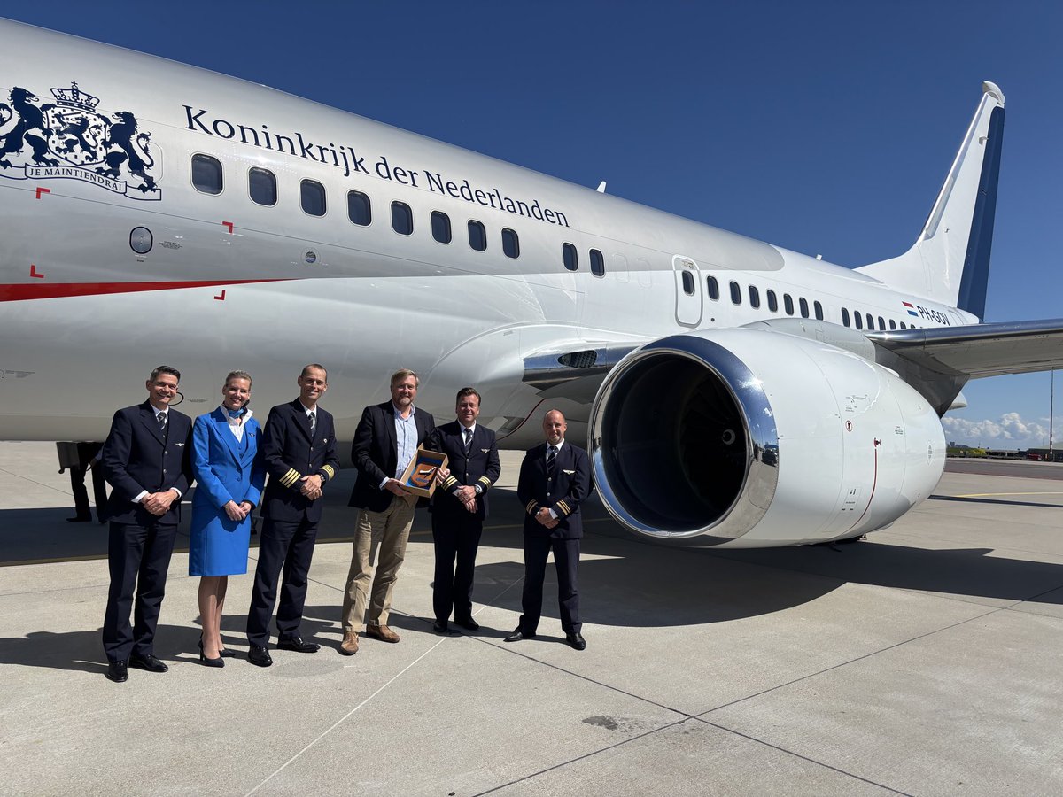 Rey Willem-Alexander a haci su ultimo vuelo cu Boeing 737: Lo cambia p ...