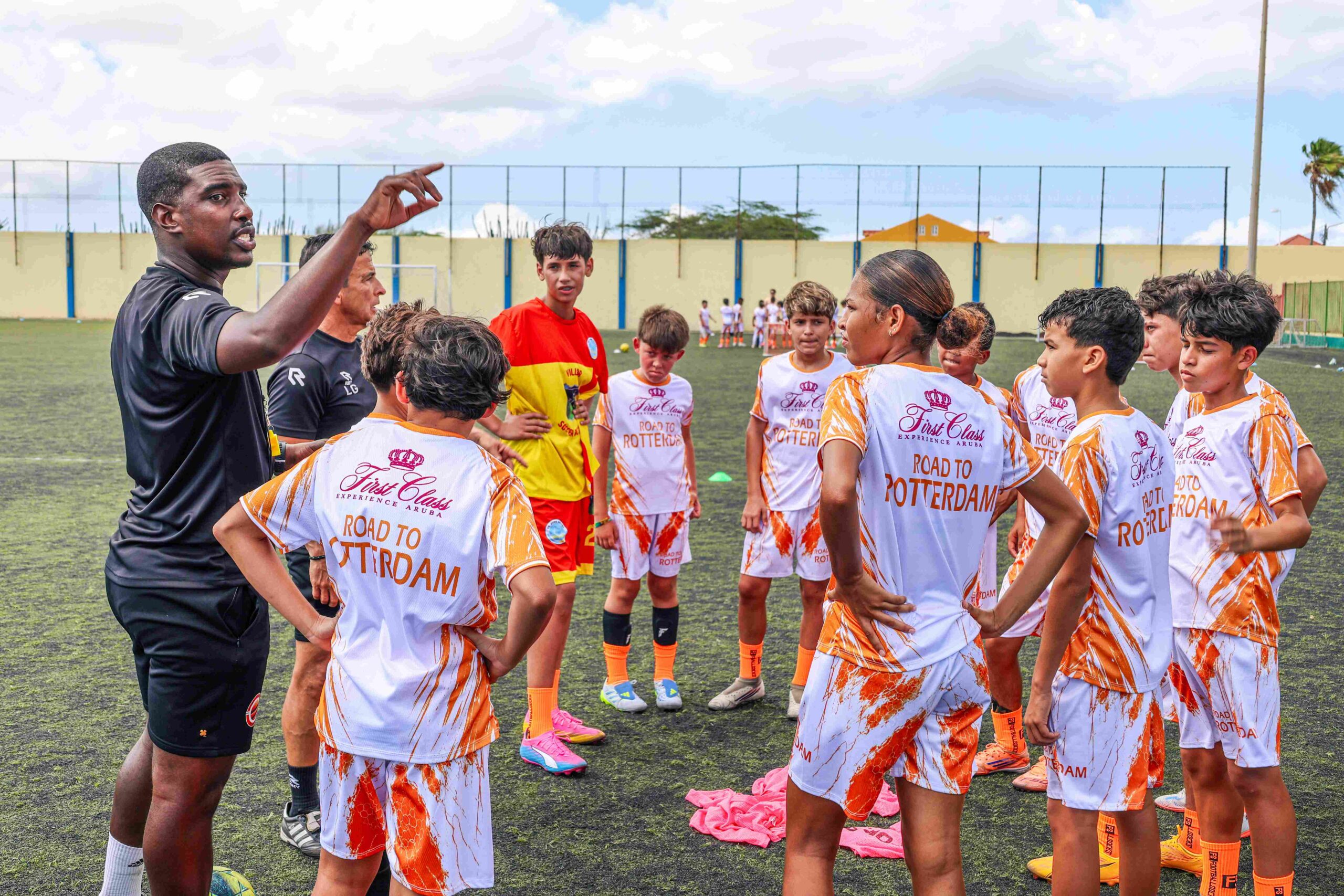 Road to Rotterdam Program Continues Developing Aruba's Top Football Talent