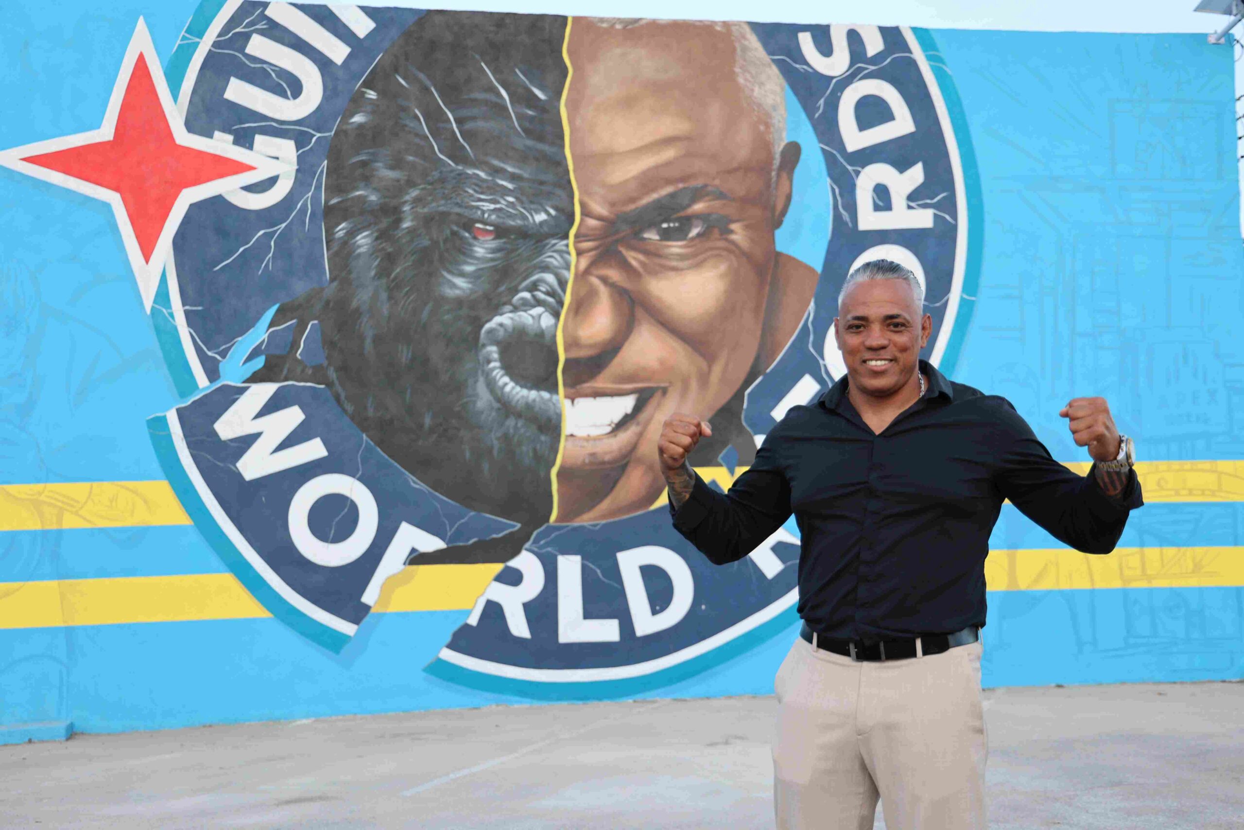 Mural dedica na Egmond Molina ta un homenahe n’un orguyo di San Nicolas