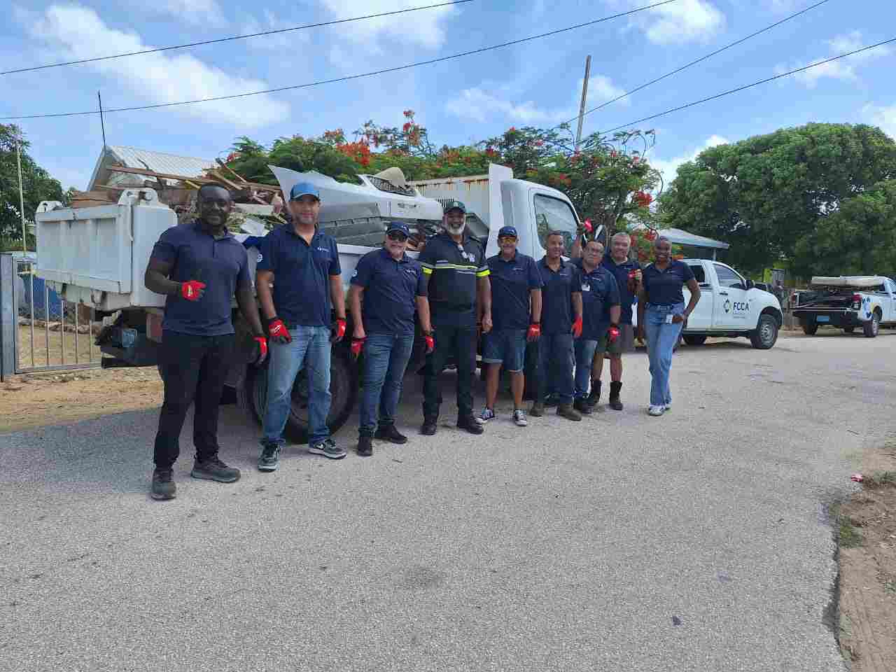 FCCA a uni na e accion di Dia Nacional di Cuida Aruba