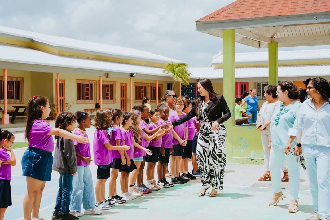 Aruba Education Minister Marks Start of New 2026-2027 School Year