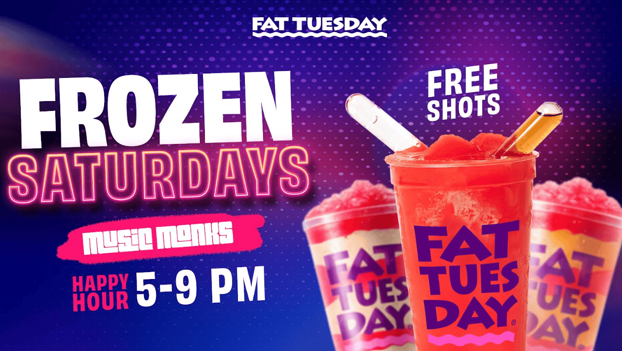 Fat Tuesday Launches Frozen Saturdays with Signature Slushies