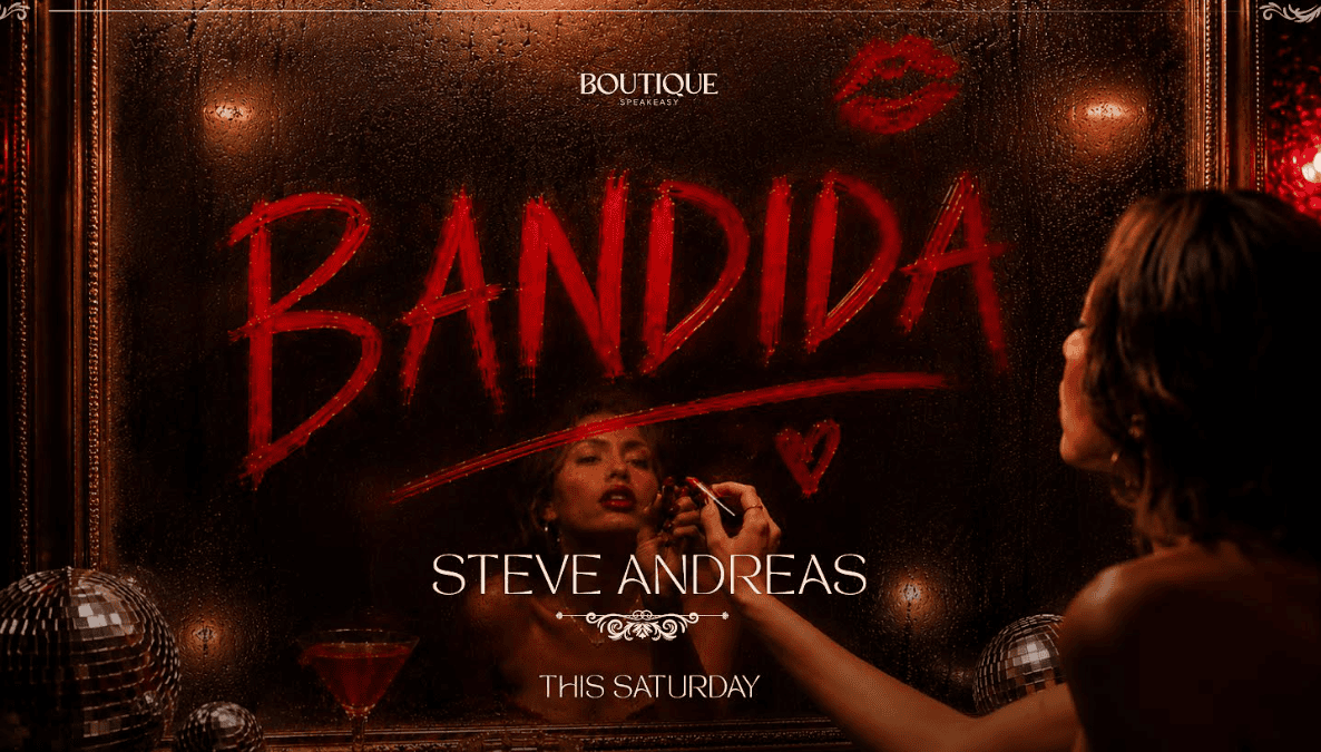 Diasabra awo den Boutique tur e bandidanan hunto cu Steve Andreas