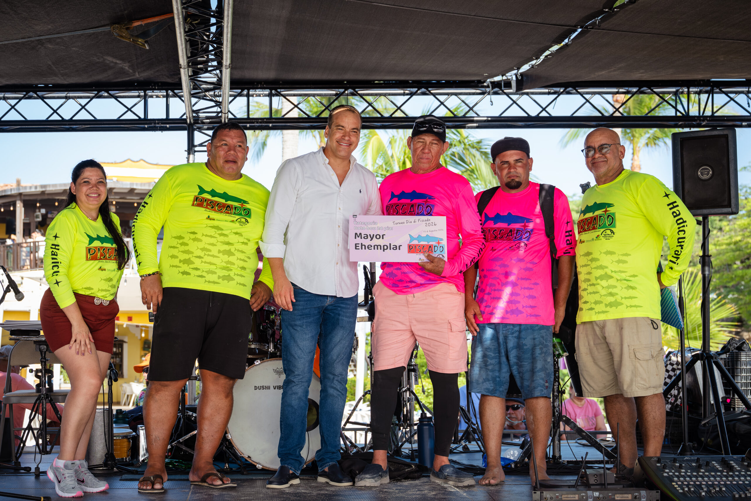Minister Wever visits fishing tournament, pledges support for fishing industry