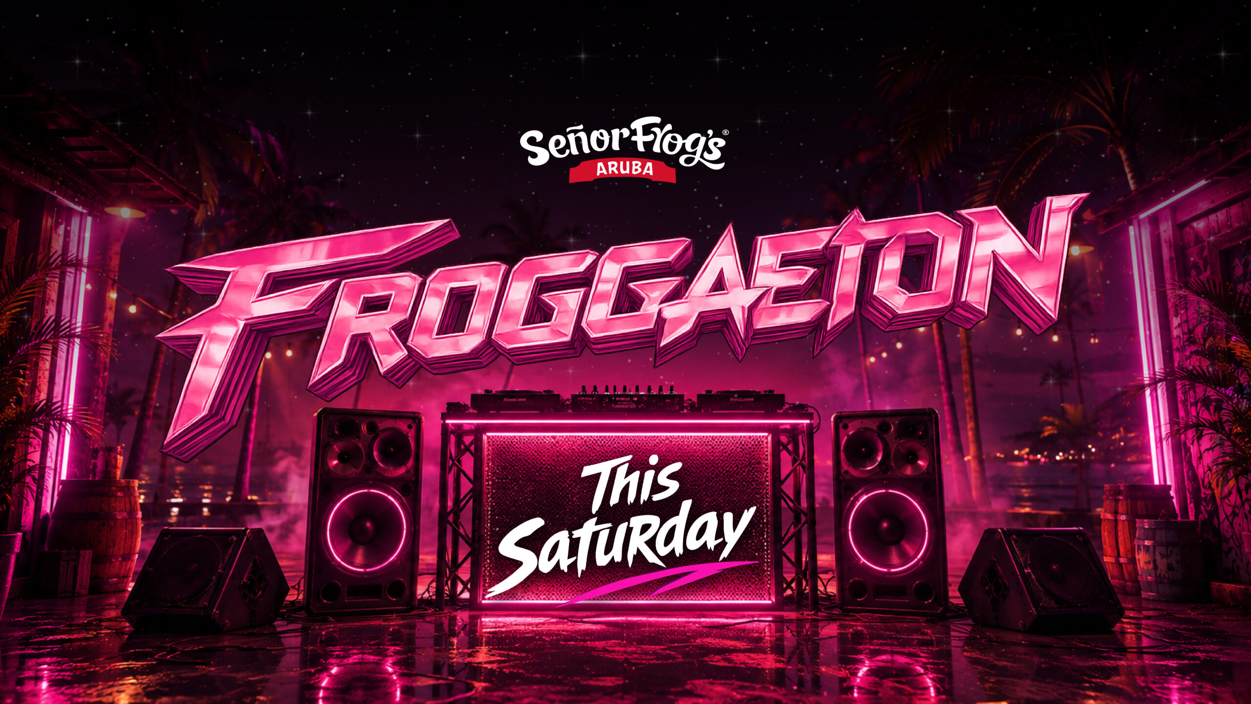 Señor Frog's Aruba launches reggaeton night 'Froggaeton' every Saturday