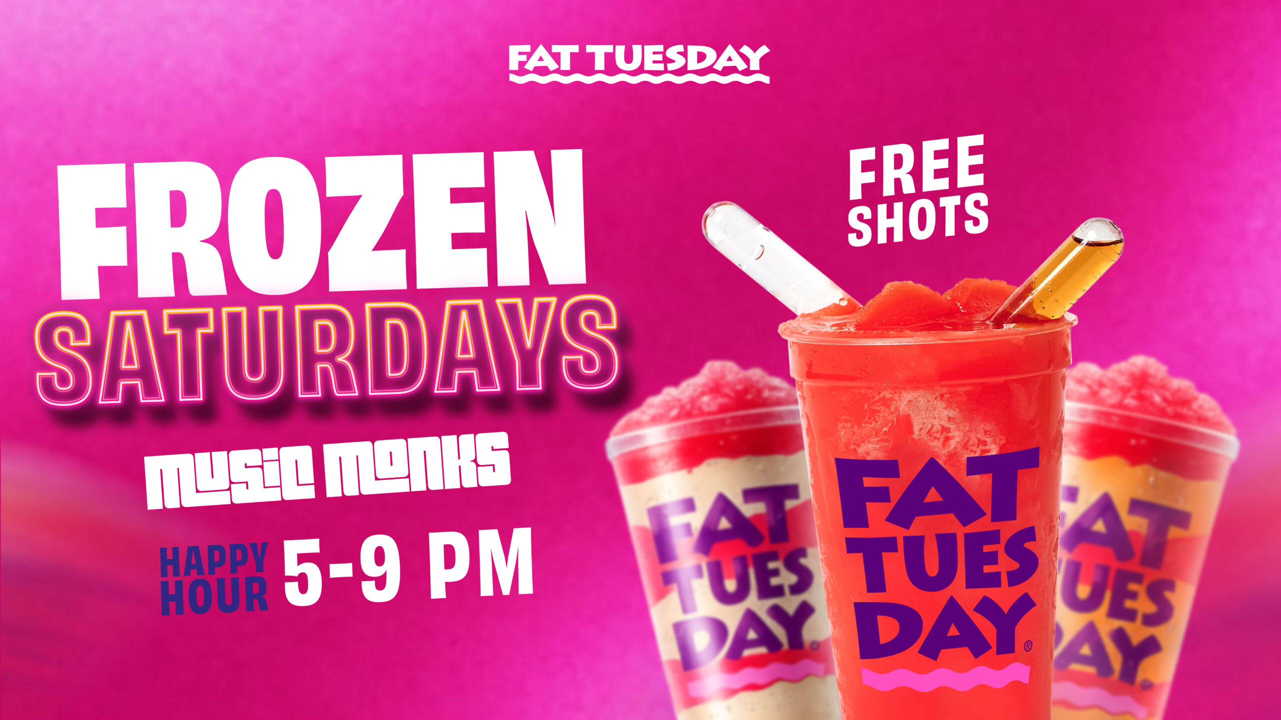 Fat Tuesday Launches Frozen Saturdays Promotion in Aruba