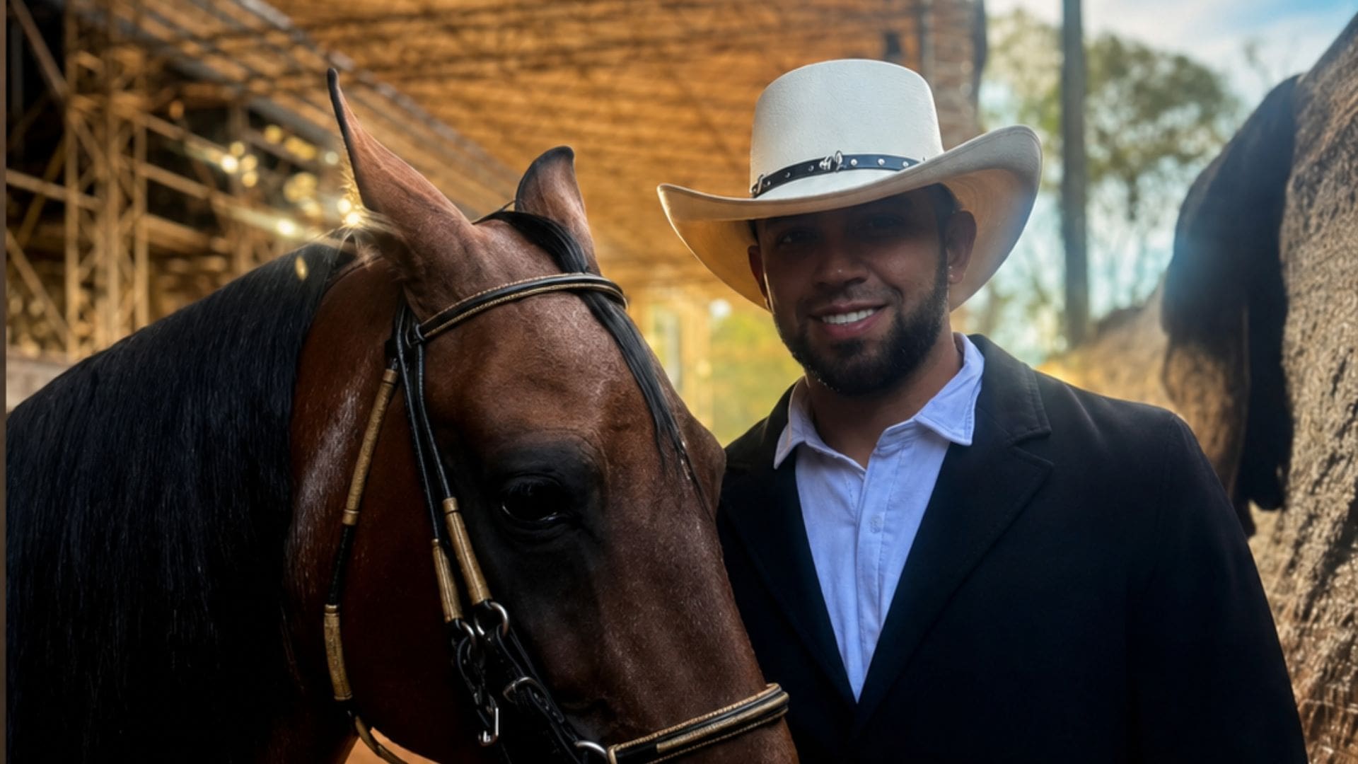 Willem Werleman represents Aruba at Colombia's Feria de las Flores
