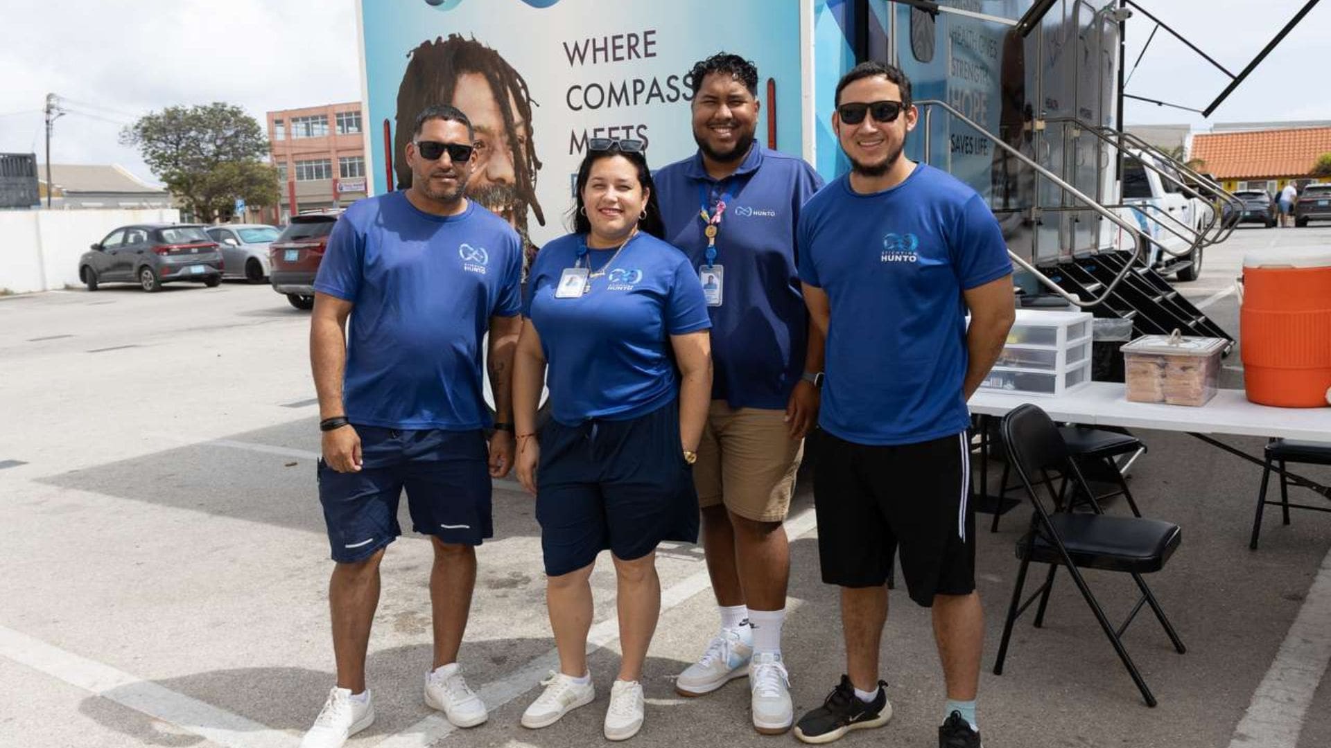 Stichting HUNTO Continues Street Outreach for Drug Addicts in Aruba