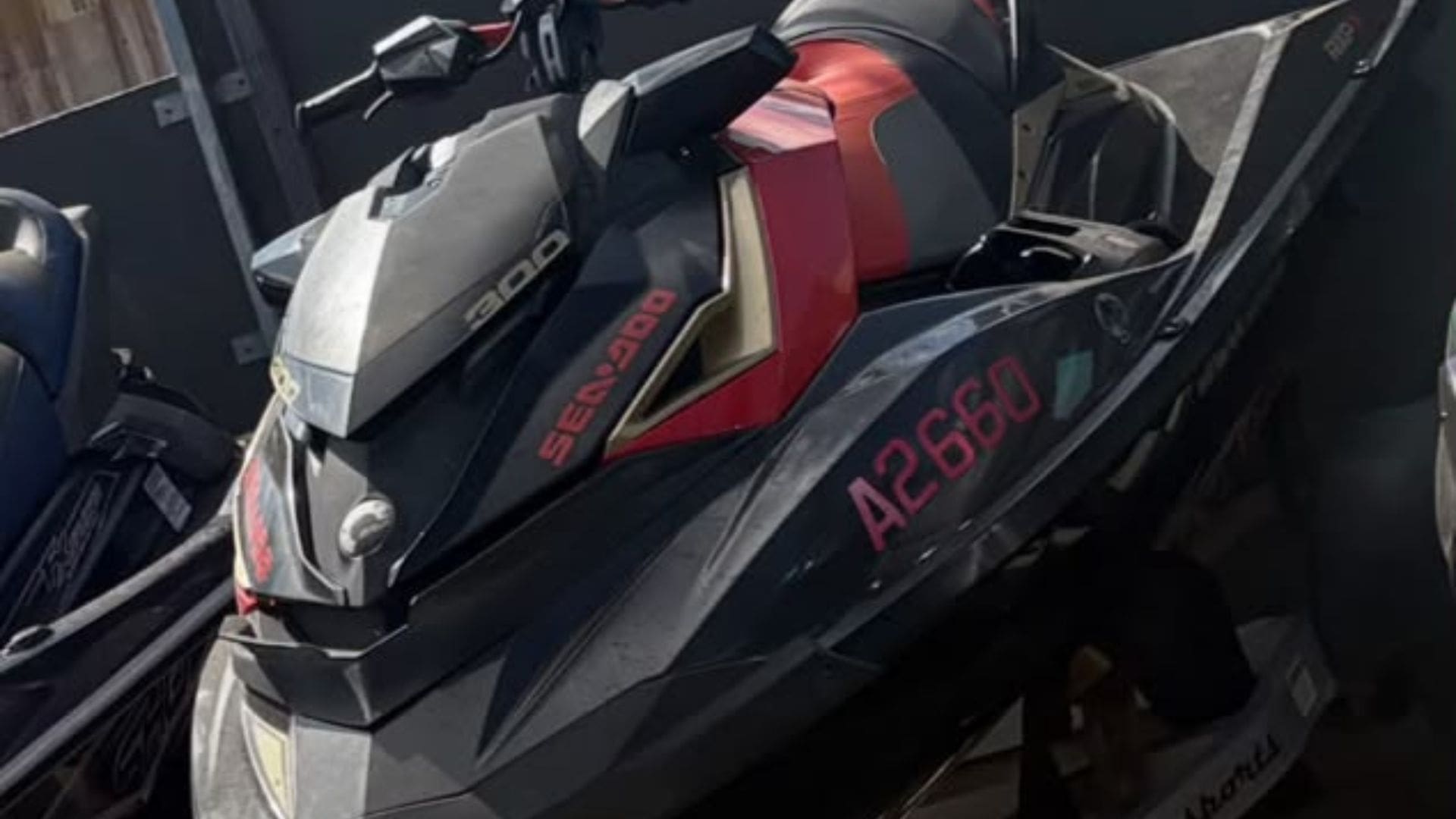 Family's Sea-Doo Runs Aground at Beach Near Reflexxions