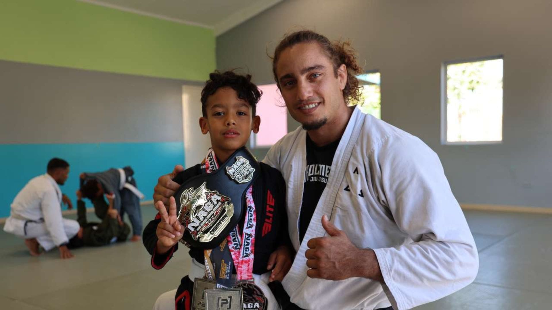 Six-Year-Old Aruba Boy Preps for Las Vegas Jiu Jitsu Competition