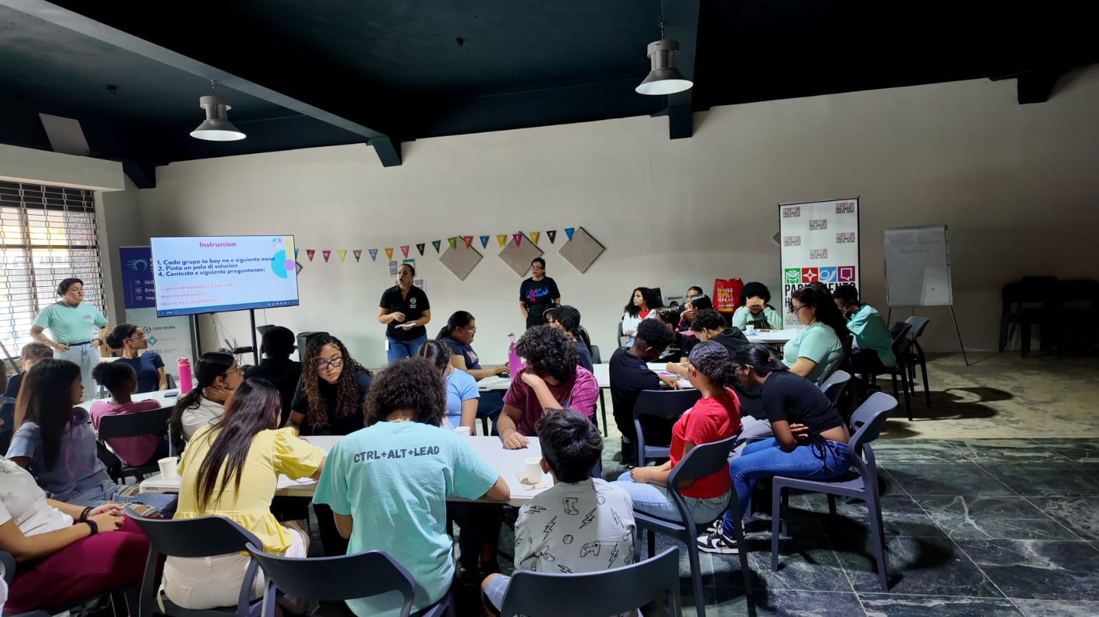 Aruba Youth Parliament's 'Control Alt Lead Camp' Hailed a Success