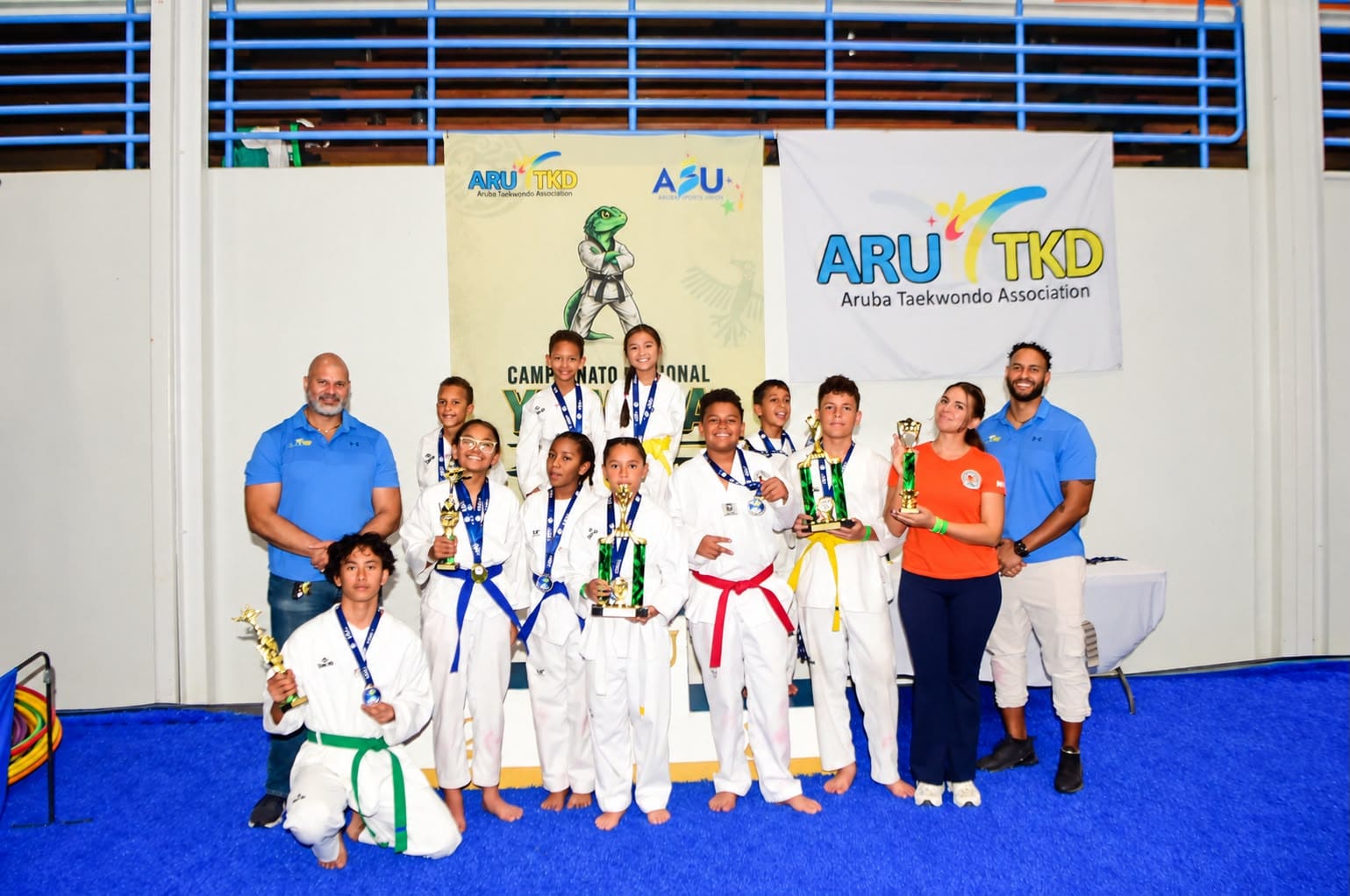 Aruba's 'Yuwana' National Taekwondo Championship Delivers Strong Results