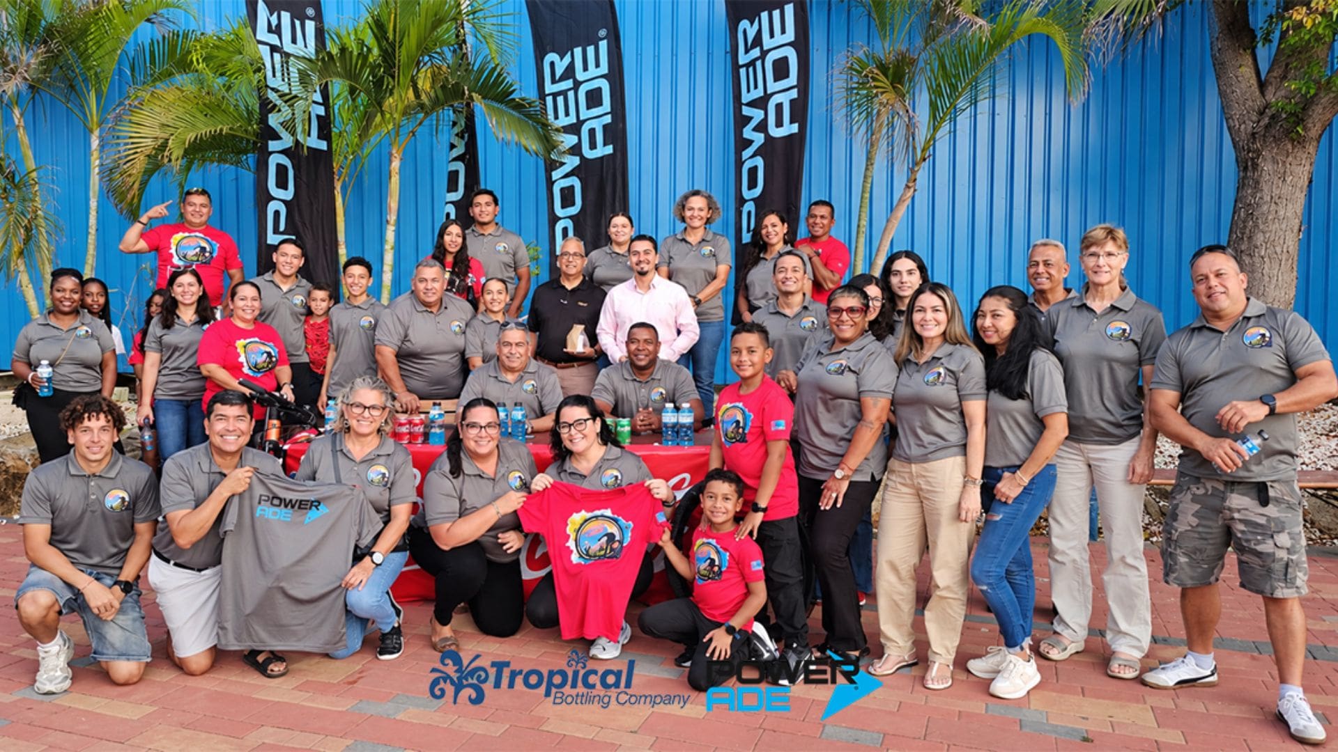 Biking Squad Aruba unveils new uniforms with Powerade sponsorship
