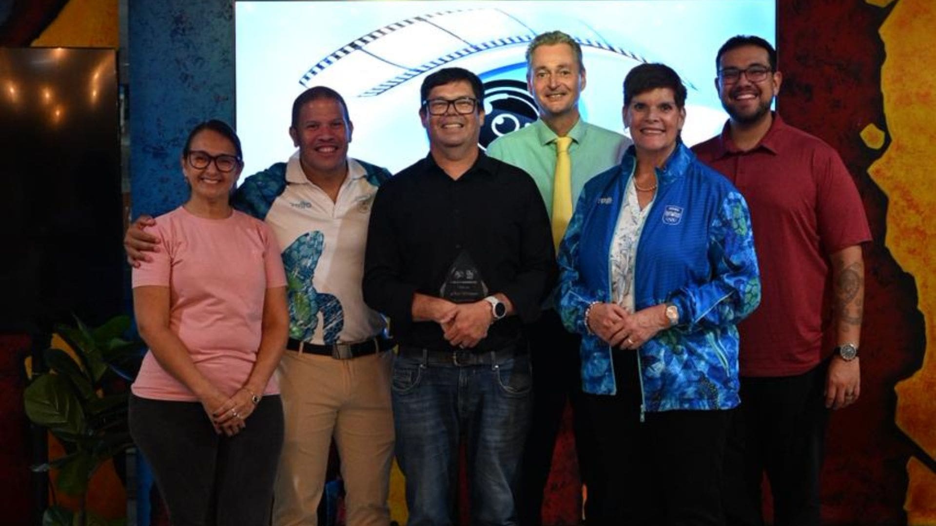Noel Werleman Honored for Sports Contributions at COA Award Event