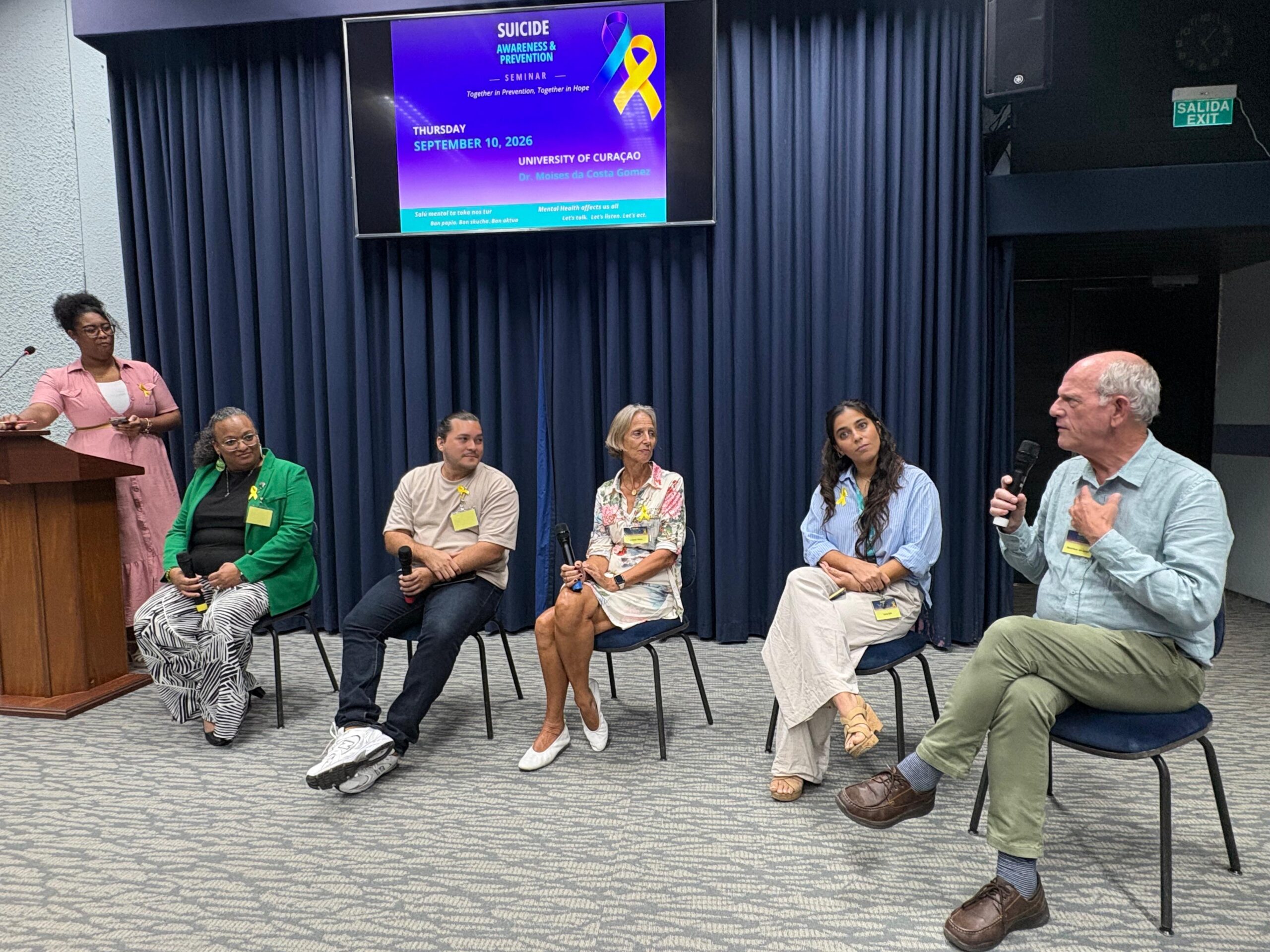 Respaldo a participa den seminario di Together in Prevention, Together in Hope’