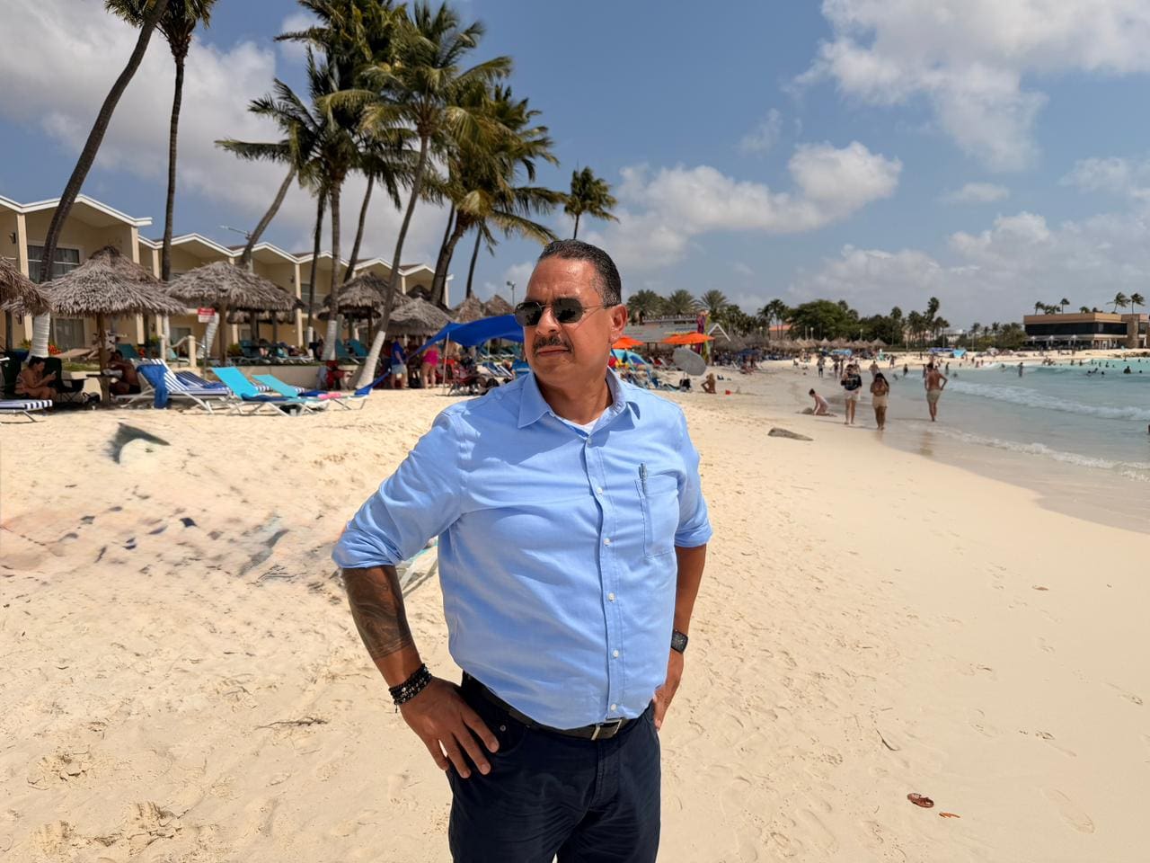 AVP's Bermudez Reaffirms Commitment to Free Beach Access in Aruba