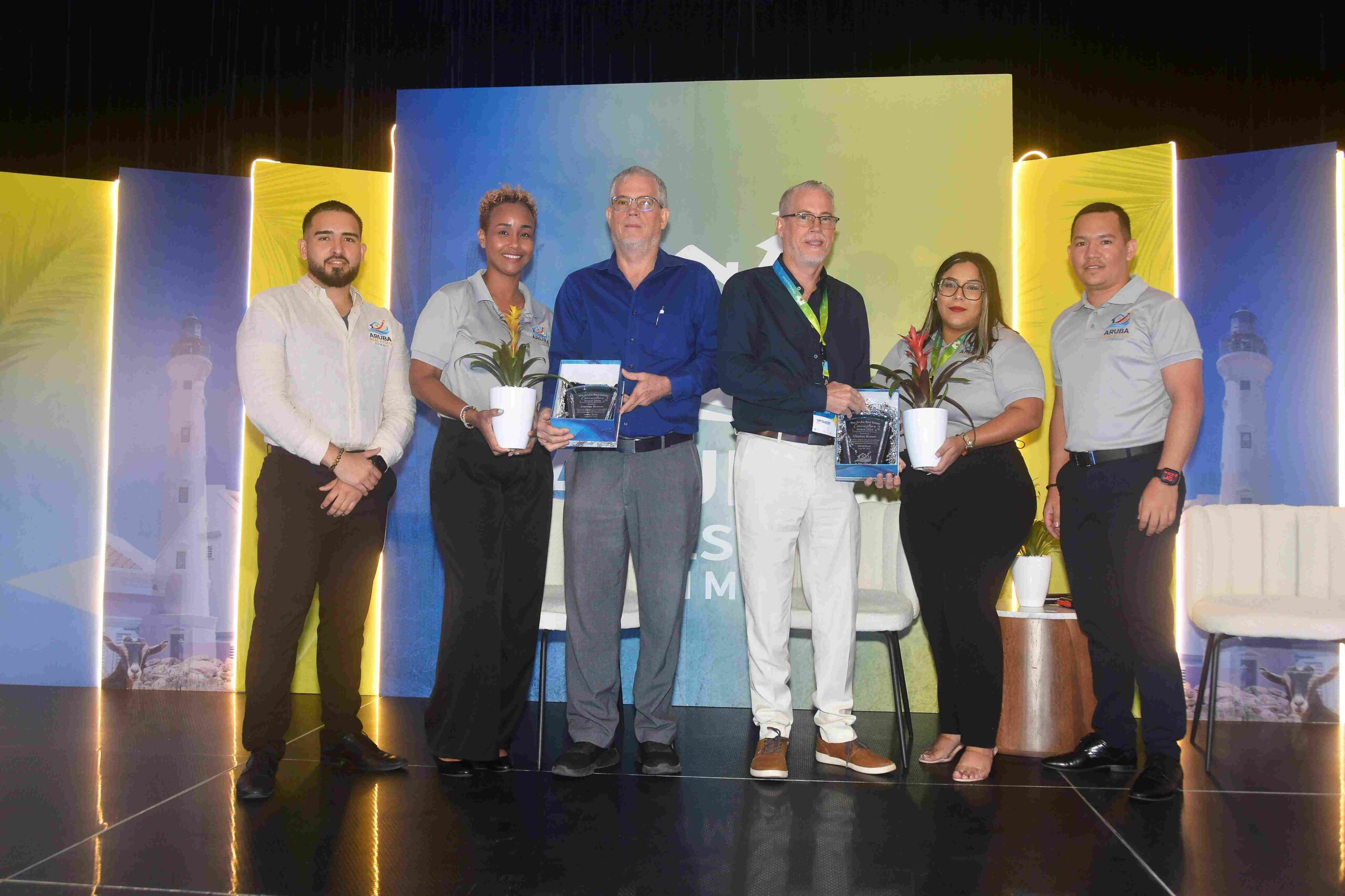 Aruba Honors First-Ever Real Estate Cornerstone Award Recipients