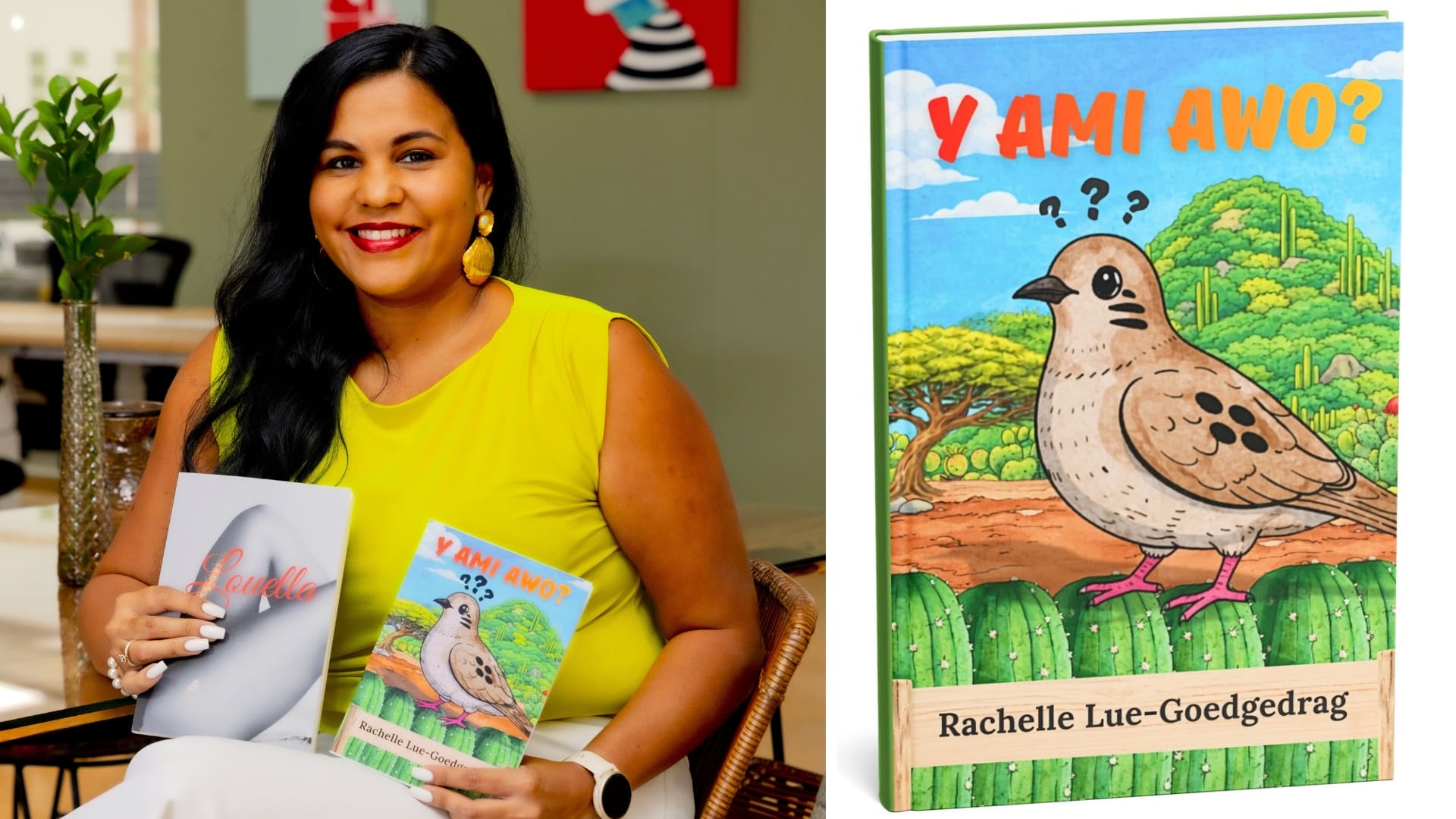 Aruban Author Rachelle Lue-Goedgedrag Ready to Launch New Children's Book