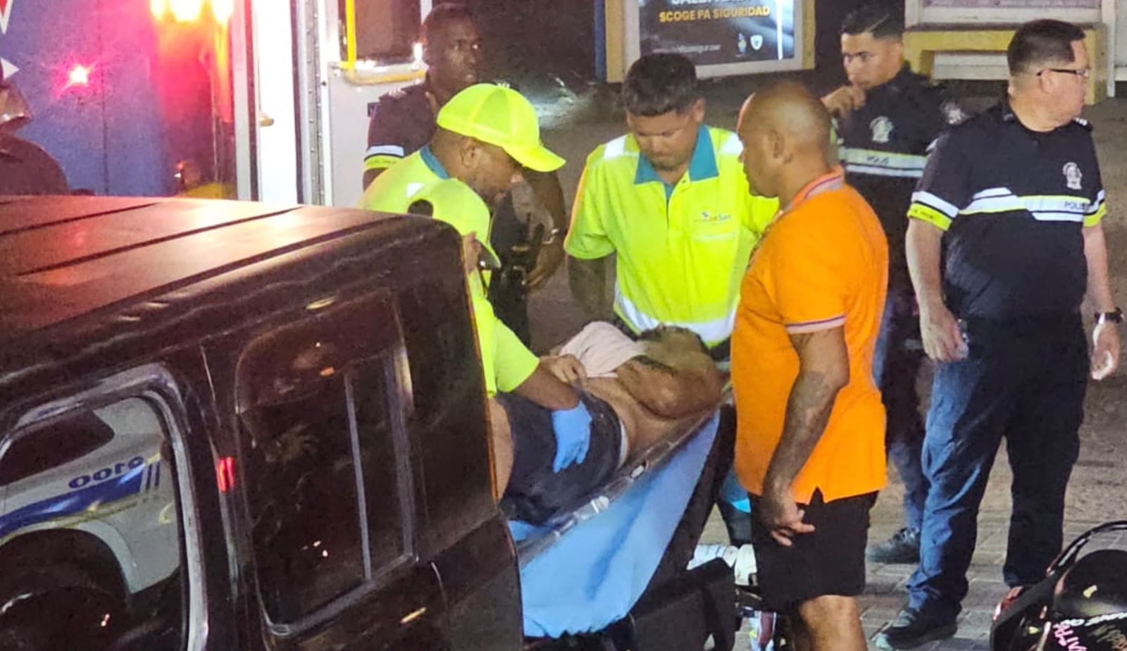 Motorcyclist Shot in the Back Near Hooiberg in Aruba