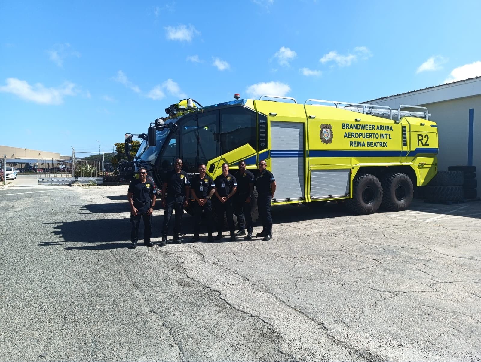 Aruba Airport Fire Department Receives Two New Crash Tenders