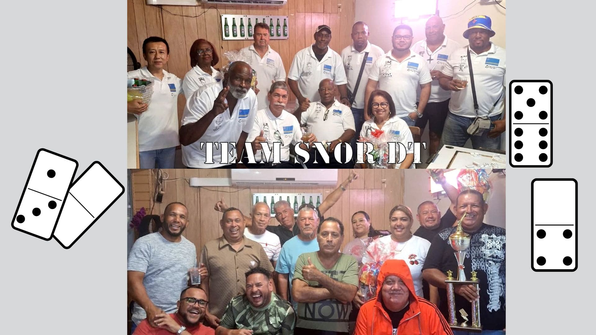 Caba Cos ta cla pa enfrenta Team Snor den domino
