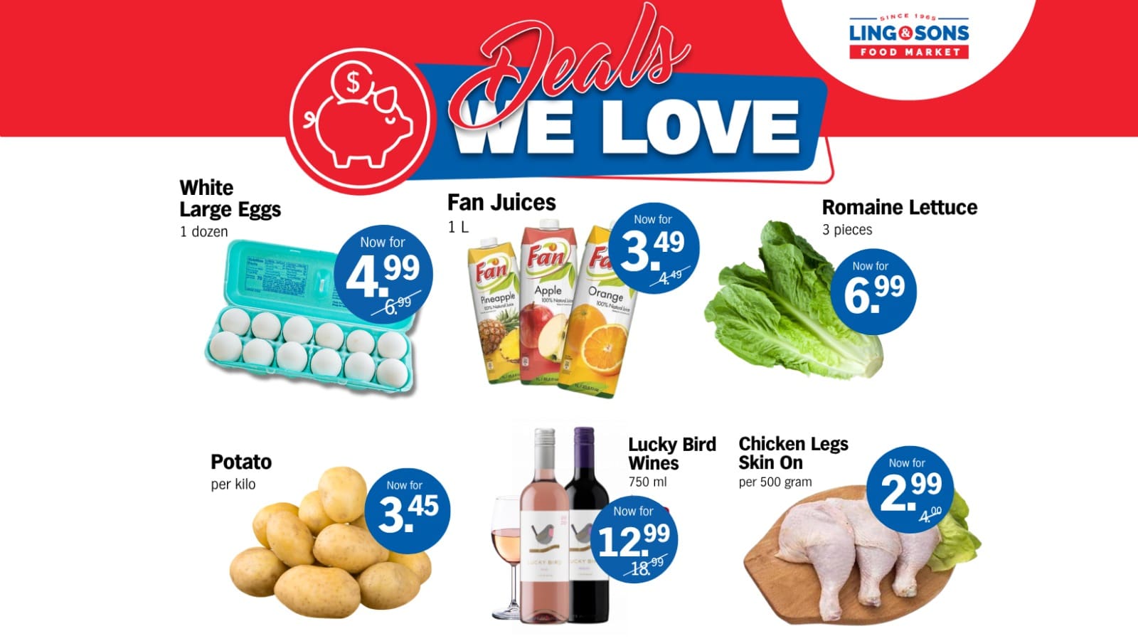 Haci compras sabi: Ling & Sons tin tremendo deal te cu dia 8 di october