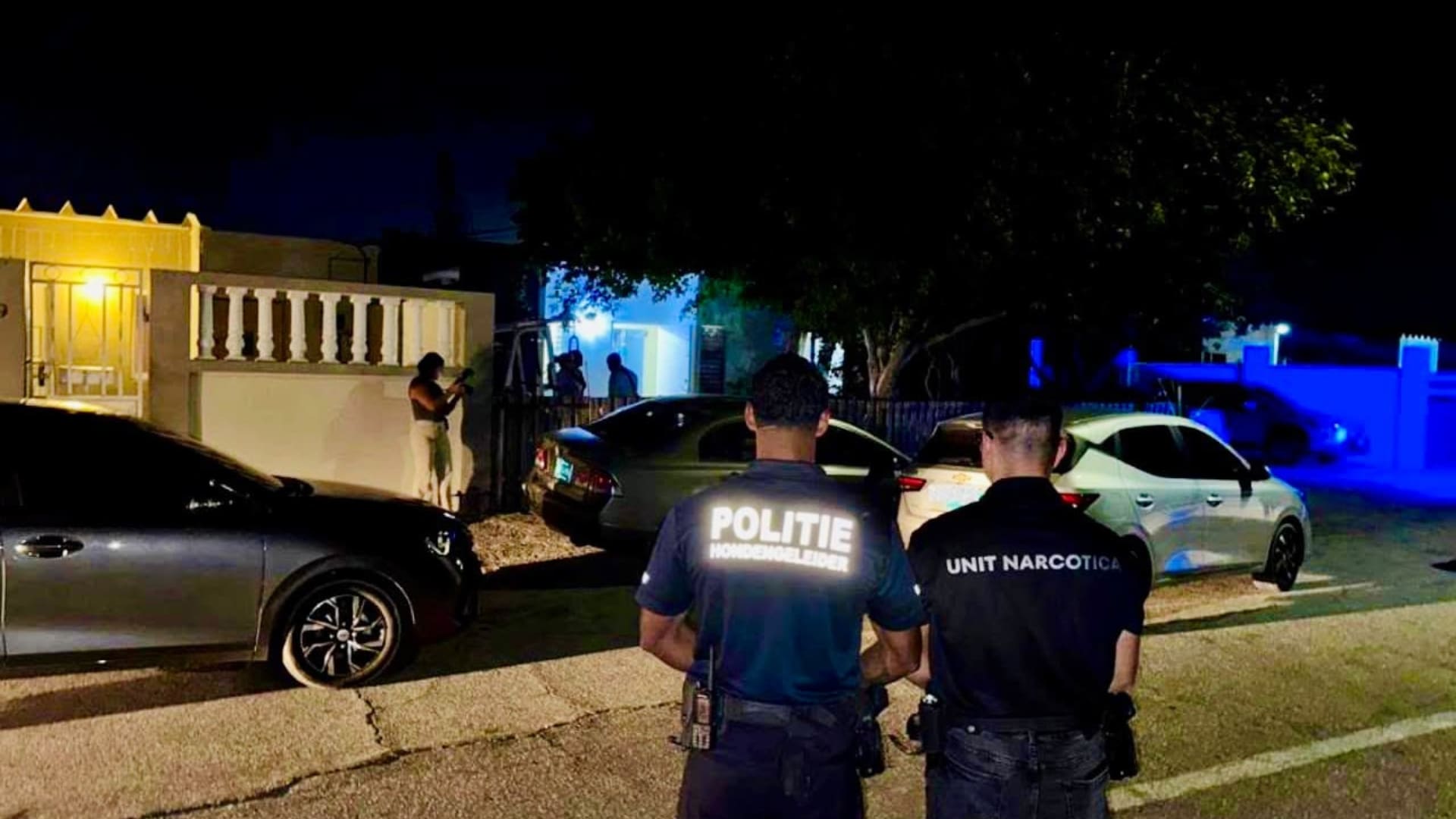 Aruban and Colombian Nationals Arrested in Fiyostraat Drug Raid