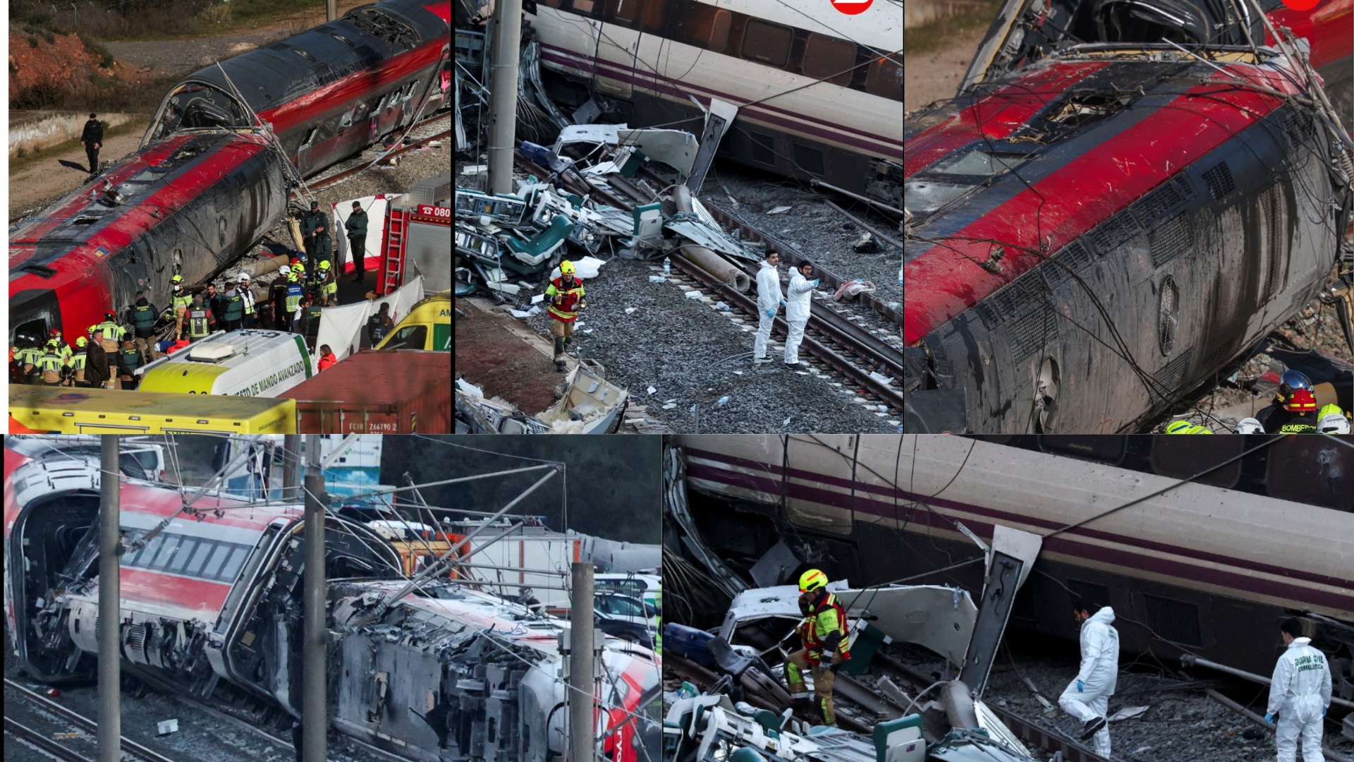 El choque de trenes que dejo al menos 39 muertos y decenas de heridos ...