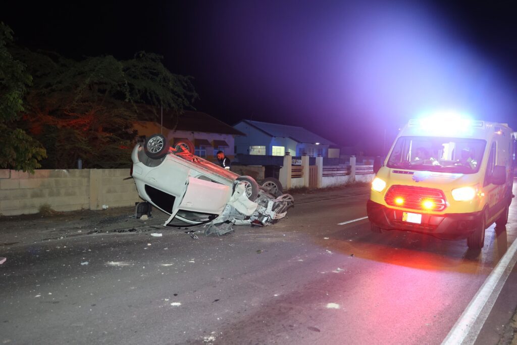 Car flips in high-impact crash: driver sustains minor injuries ...